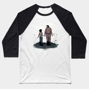 Eleven & Hopper Stranger Things Baseball T-Shirt